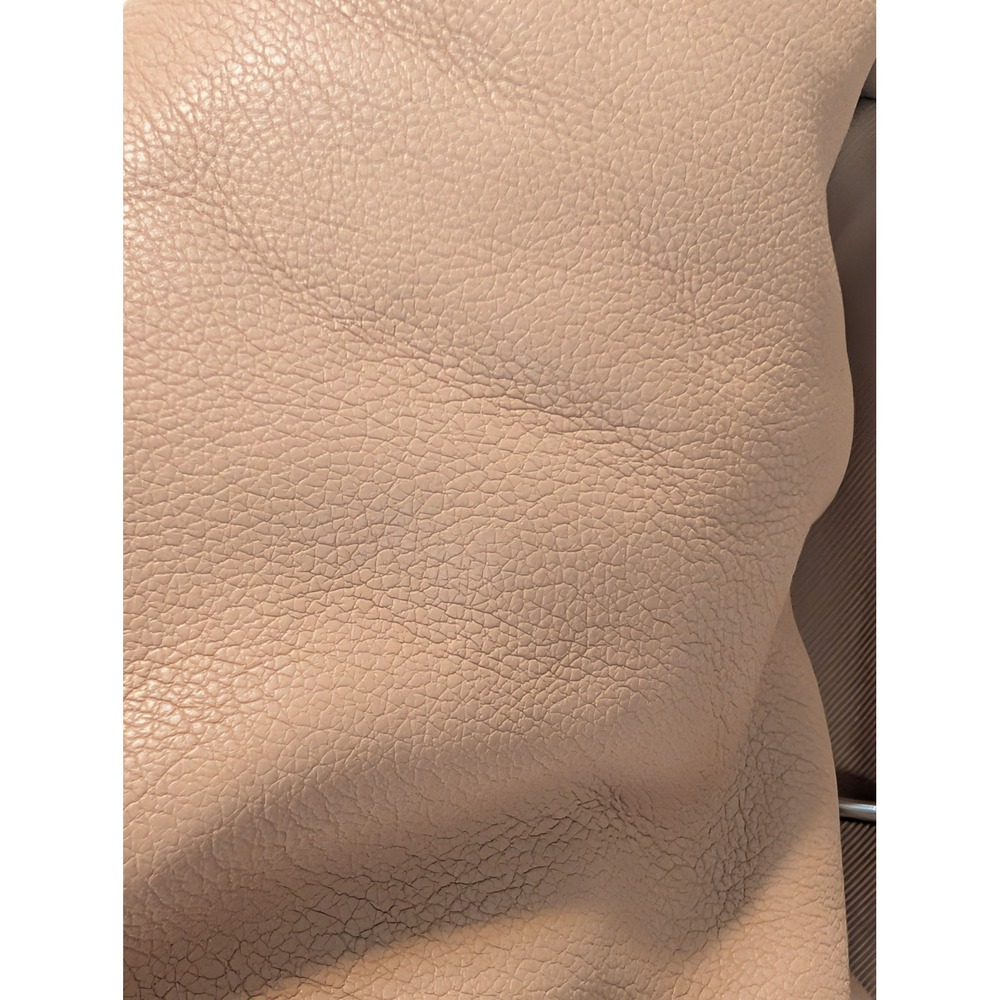 Abercrombie & Fitch Vegan Leather Puffer Vest Tan Brown Womens Medium AF Puffer - Picture 3 of 6